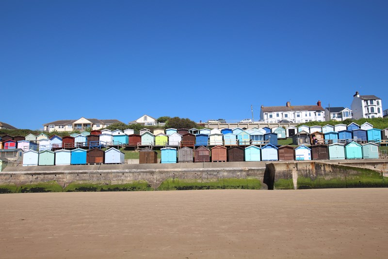 Walton beach huts